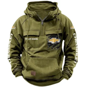 Muscle Legend Hoodie Tactical Quarter Zip, Hoodie Exclusive Logo For Muscle Legend Lovers CAR164022425126 - Army Green