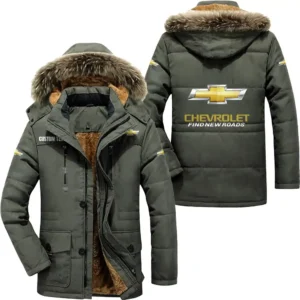 Muscle Legend Parka hoodie, Coat with Hood Exclusive Logo For Car Motorcycles Lovers CAR7002082069 - Army Green