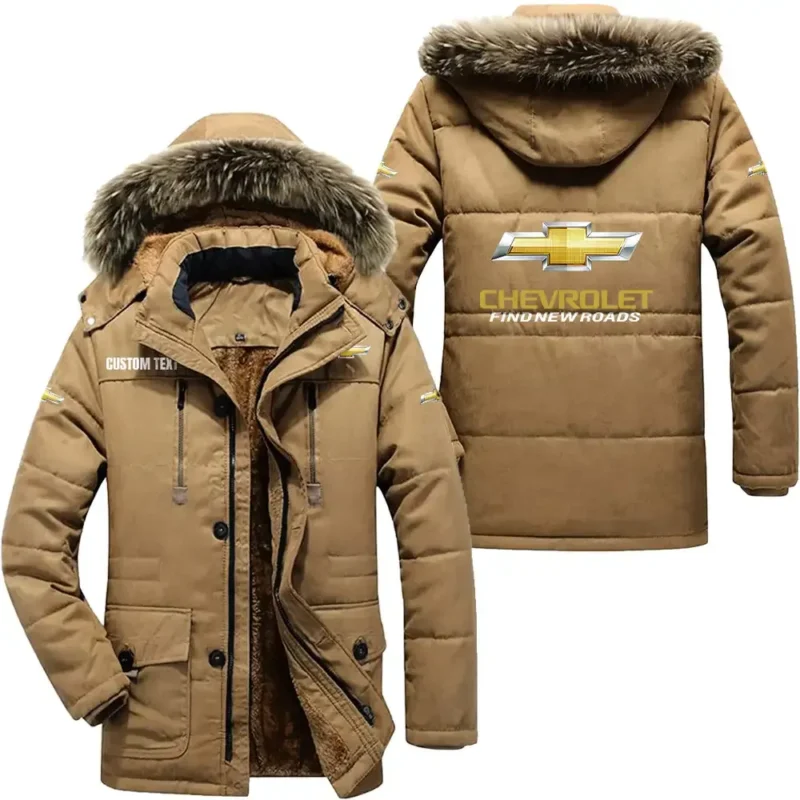 Muscle Legend Parka hoodie, Coat with Hood Exclusive Logo For Car Motorcycles Lovers CAR7002082069 - Khaki