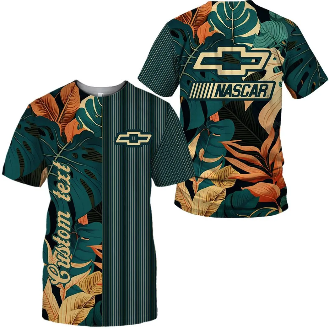 Chevy Nascar Fans Gift T-Shirt, Shirt Vintage Style For Car Owners, Custom Name CAR434041725242