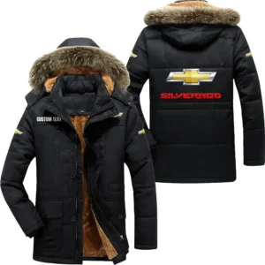 Racing Car Parka hoodie, Coat with Hood Exclusive Logo For Car Motorcycles Lovers CAR7002082072 - Black