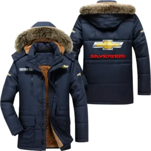 Racing Car Parka hoodie, Coat with Hood Exclusive Logo For Car Motorcycles Lovers CAR7002082072 - Navy