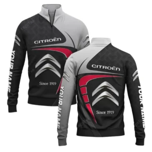 Classic Car Quarter-Zip Sweatshirt, All Over Print Sweatshirt For Classic Car Lovers CAR11603032516