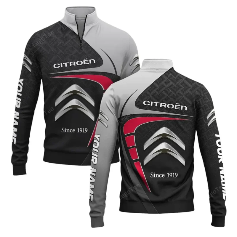 Classic Car Quarter-Zip Sweatshirt, All Over Print Sweatshirt For Classic Car Lovers CAR11603032516