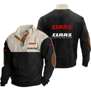 Harvesting Tractor Men's Stand Up Collar Base Shirt, Collar Hoodie Exclusive Logo For Car Motorcycles Fans CAR20012055 - Black