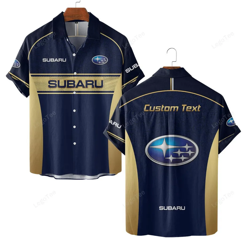 Classic Auto Fans Gift Hawaiian Shirt, Button up Shirt Exclusive Logo For Classic Auto Lovers, Custom Name CAR137021325914-3