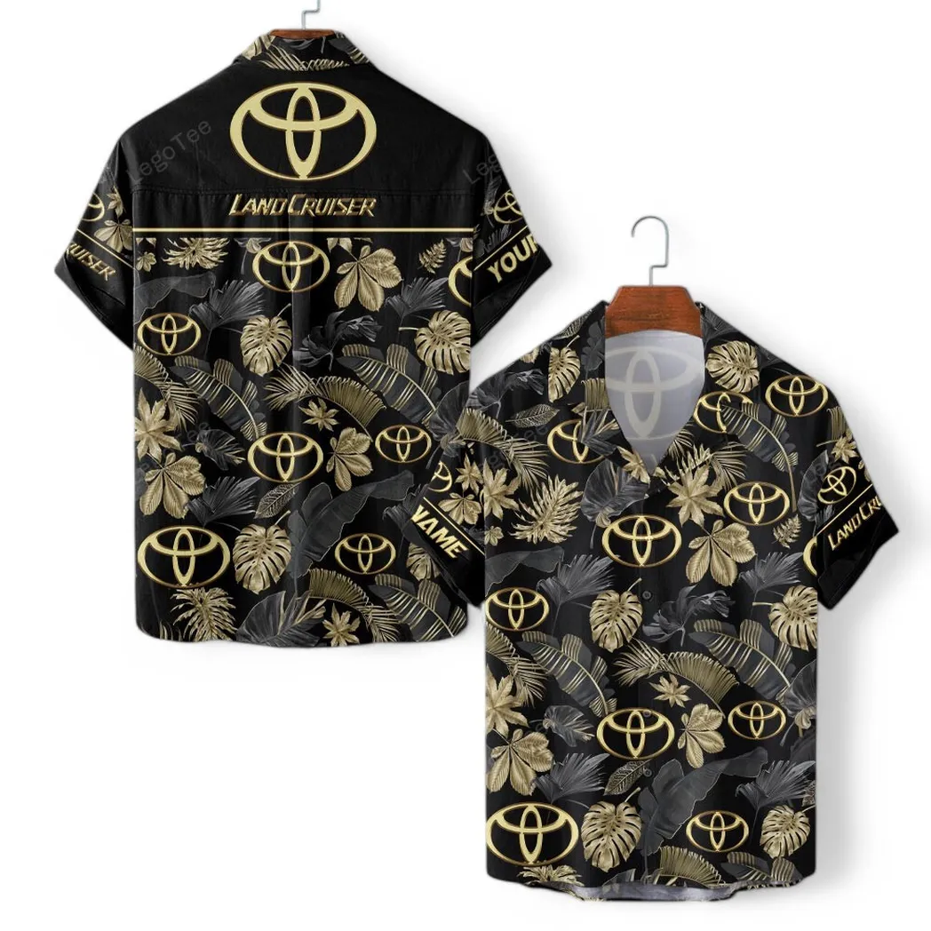 Classic Auto Fans Gift Hawaiian Shirt, Button up Shirt Exclusive Logo For Classic Auto Lovers, Custom Name CAR139021125135-2