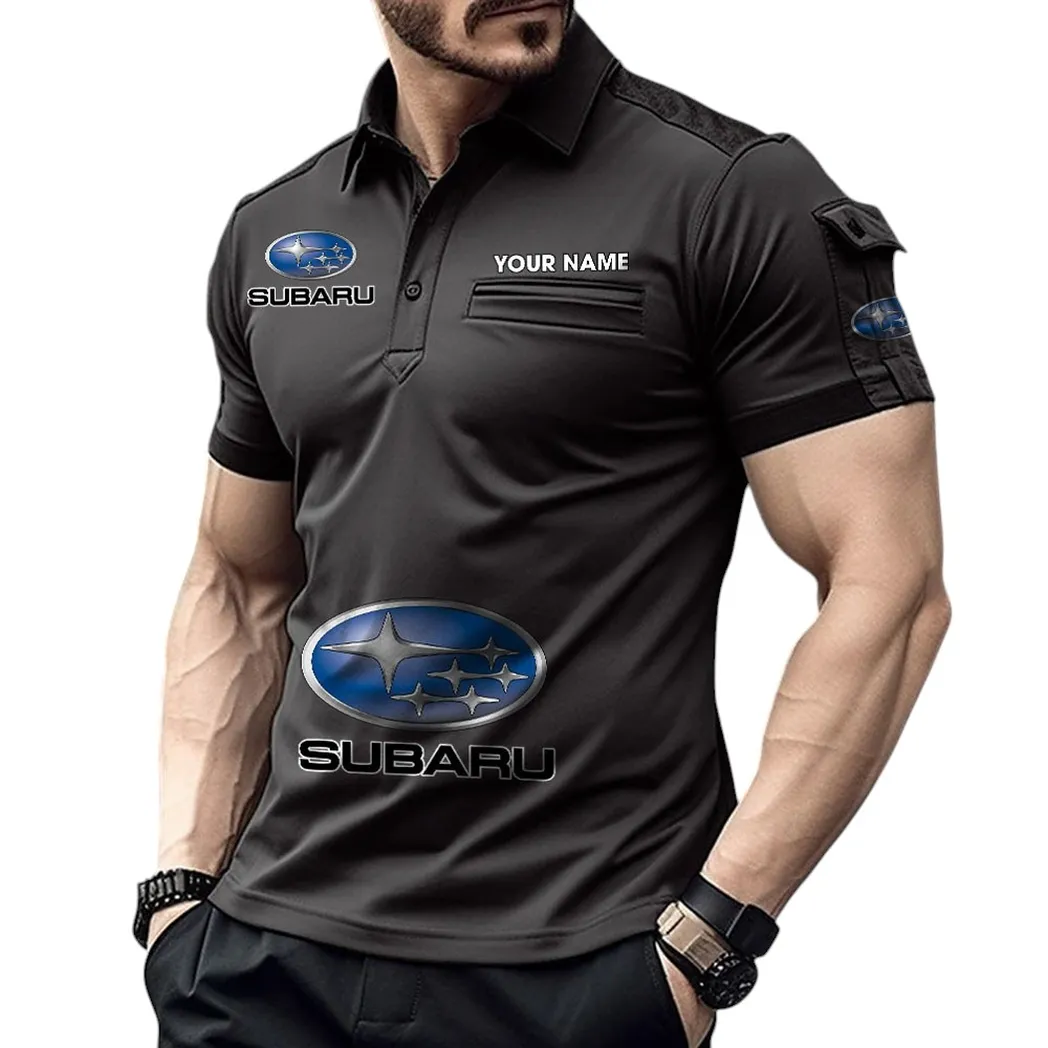 Classic Auto Fans Gift Pocket Polo Shirt, Polo Shirt Exclusive Logo For Classic Auto Fan, Custom Name CAR450051325384 - Black