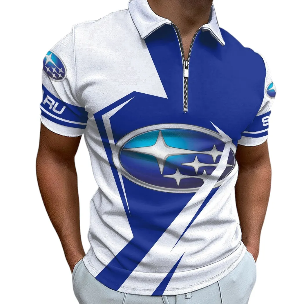Classic Auto Fans Gift Zipper Polo Shirt, Shirt Exclusive Logo For Classic Auto Lovers CAR3202122537