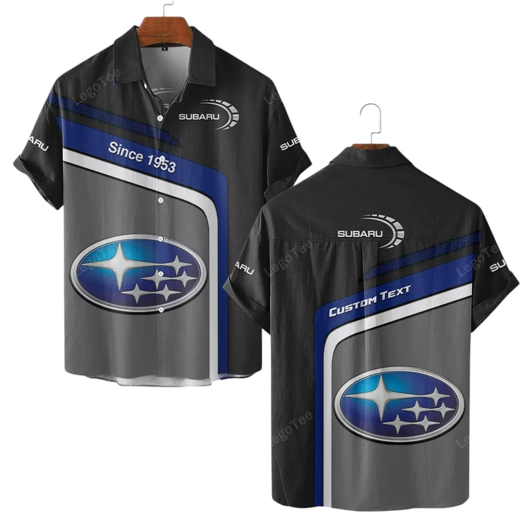 Classic Auto Lovers Gift Hawaiian Shirt, Button up Shirt All Over Print For Classic Auto Lovers, Custom Name CAR11103032571