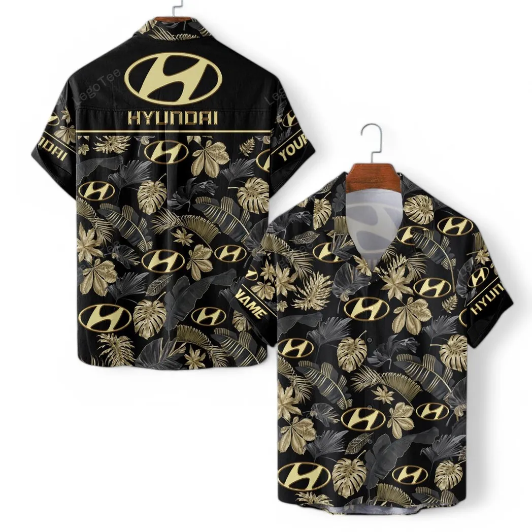 Classic Car Fans Gift Hawaiian Shirt, Button up Shirt Exclusive Logo For Classic Car Lovers, Custom Name CAR139021125144-2