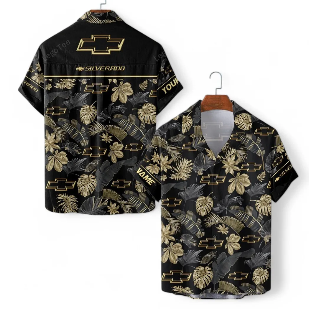 Classic Car Fans Gift Hawaiian Shirt, Button up Shirt Exclusive Logo For Classic Car Lovers, Custom Name CAR139021125198-2