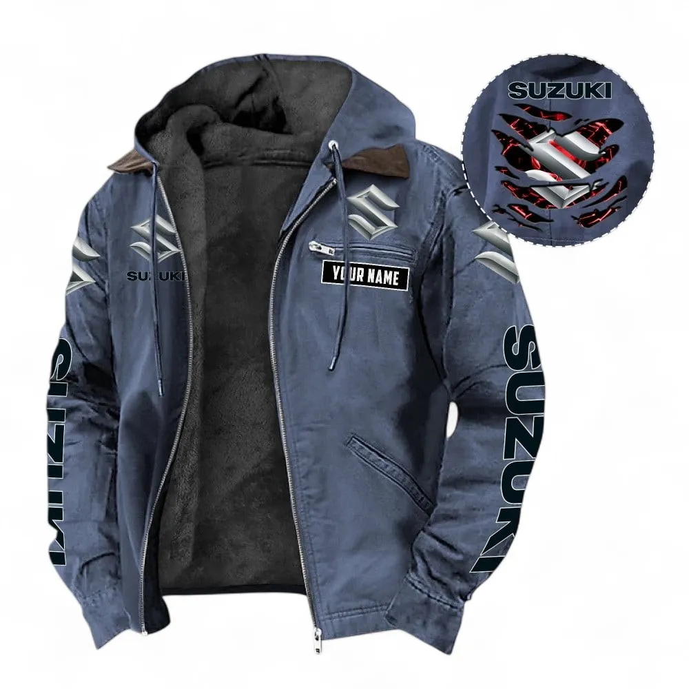Classic Car Fans Gift Hooded And Flannel Hoodie, Jacket Exclusive Logo For Car Enthusiasts, Custom Name CAR391072125722-Navy Blue