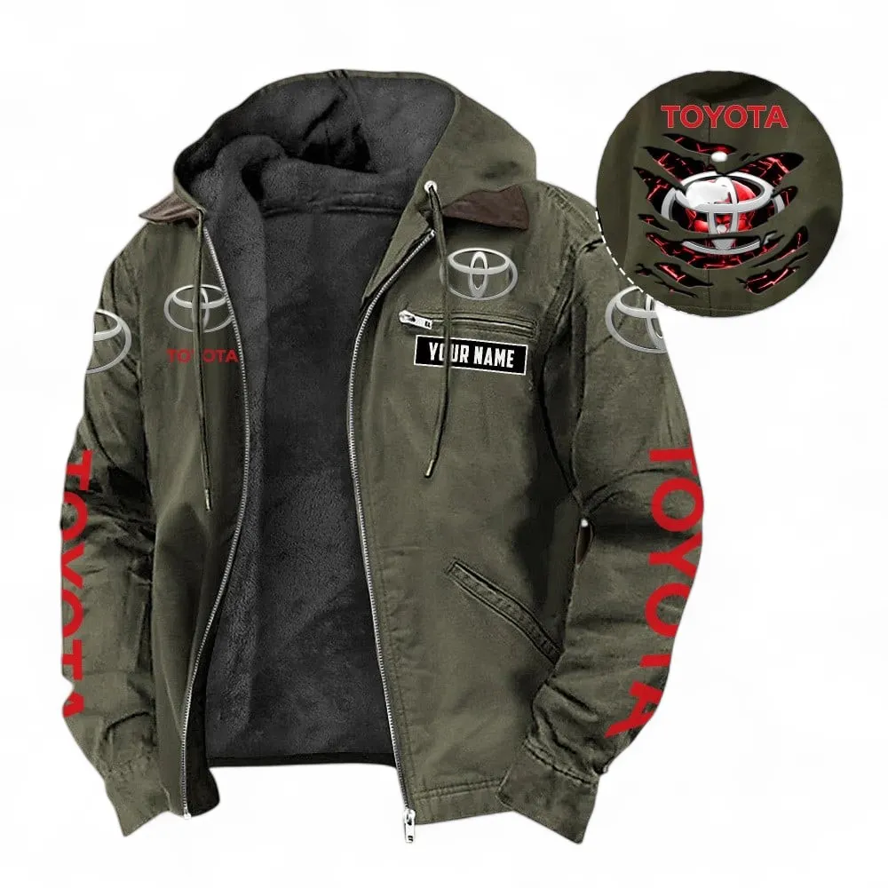Classic Car Fans Gift Hooded And Flannel Hoodie, Jacket Exclusive Logo For Car Lovers, Custom Name CAR391072125716-Green