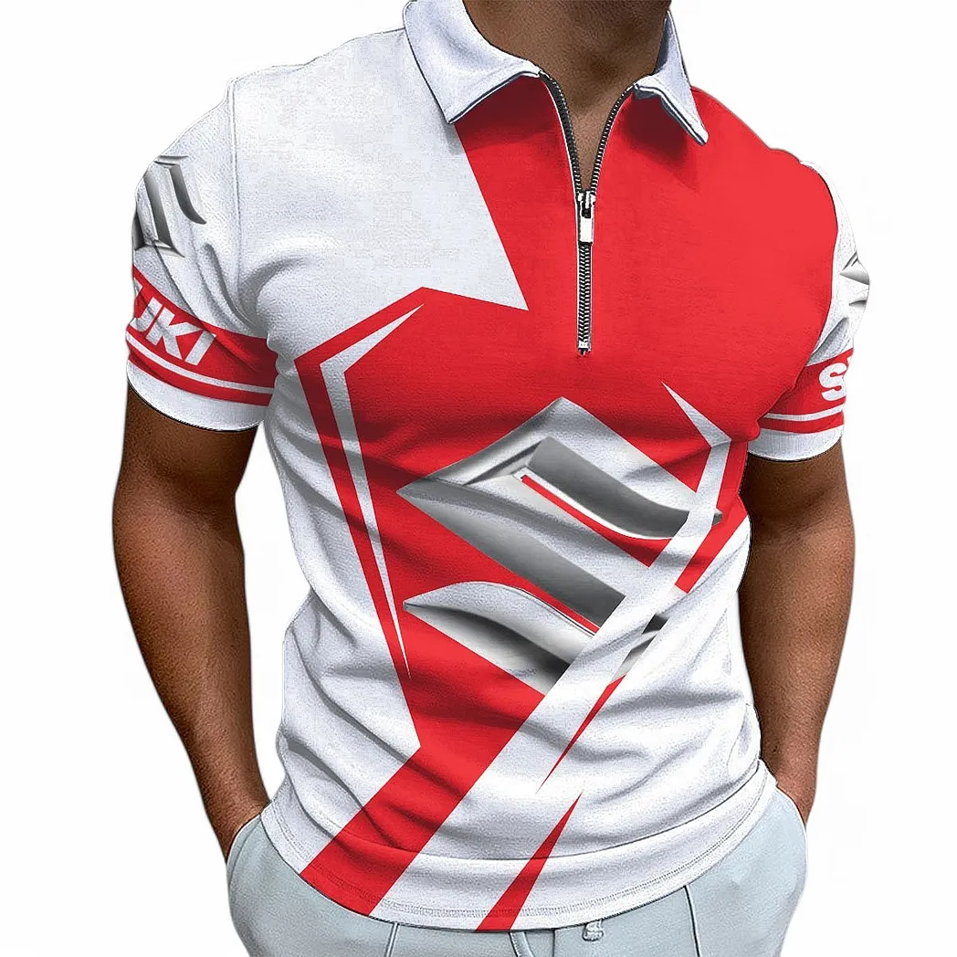 Classic Car Fans Gift Zipper Polo Shirt, Polo Shirt All Over Print For Classic Car Fan CAR68022125925