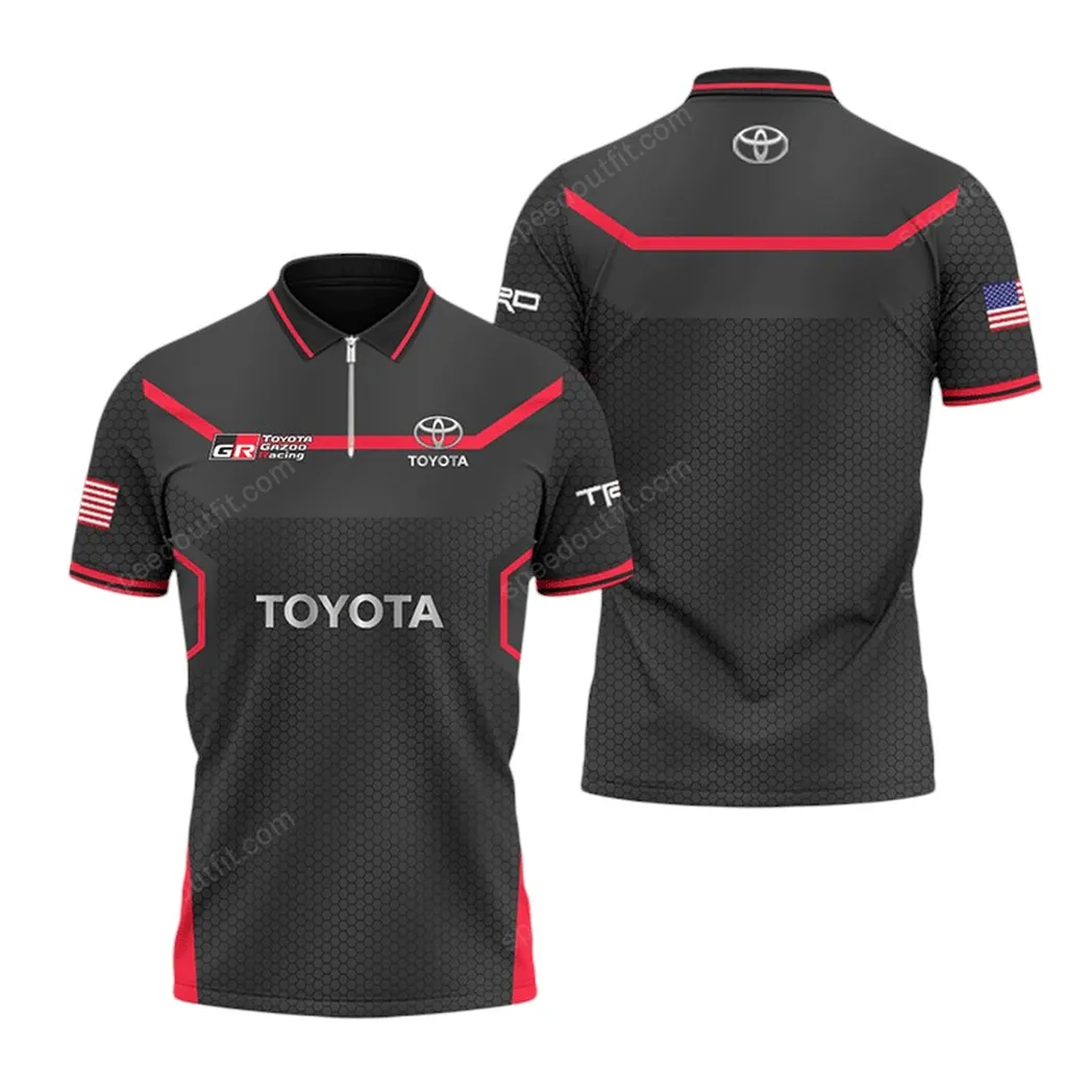 Classic Car Fans Gift Zipper Polo Shirt, Shirt Exclusive Logo For Classic Car Lovers CAR93031025330