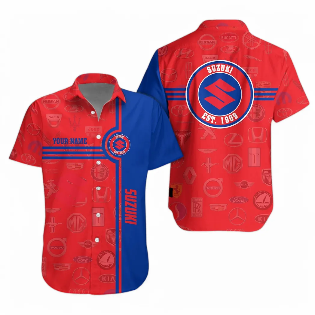 Classic Car Lovers Gift Hawaiian Shirt, Button up Shirt All Over Print For Classic Car Fan CAR174022525046