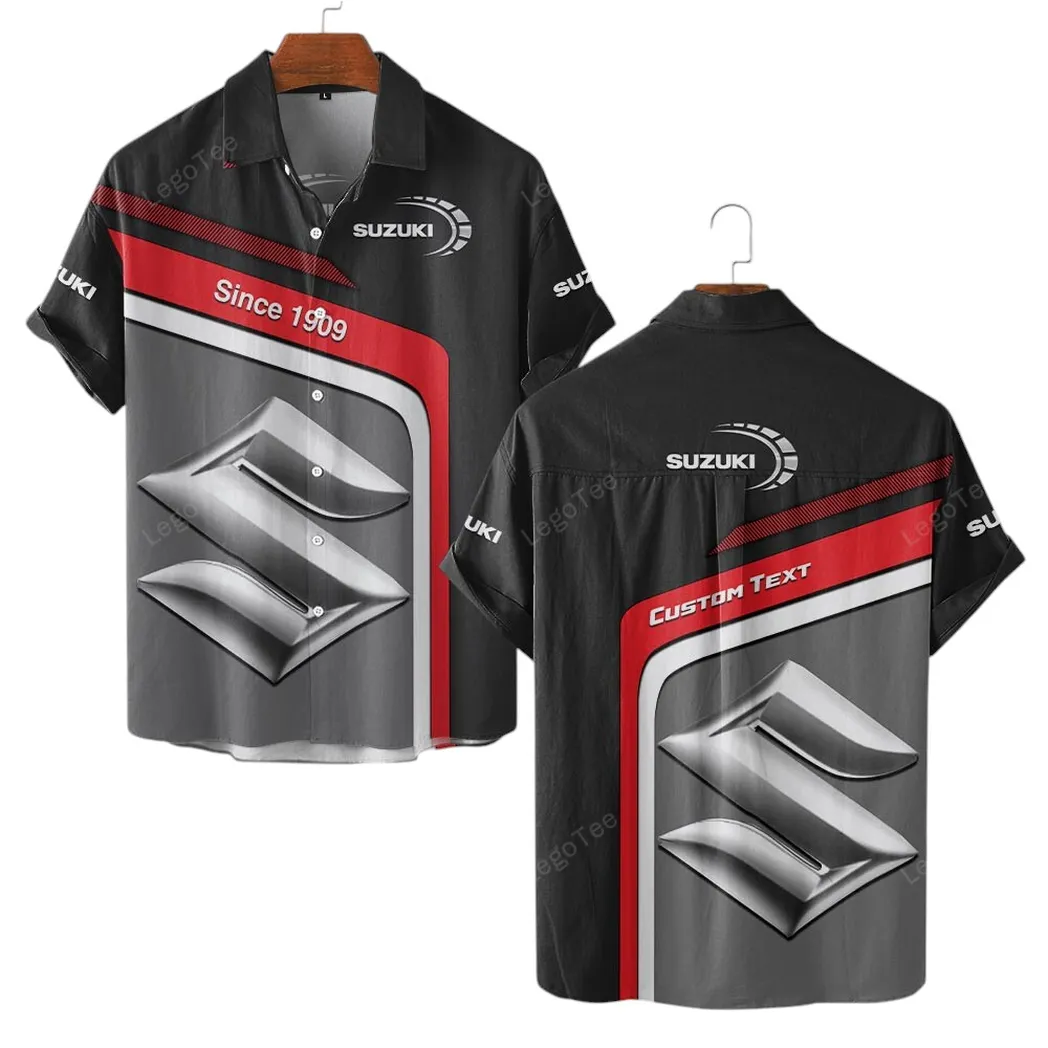 Classic Car Lovers Gift Hawaiian Shirt, Button up Shirt All Over Print For Classic Car Lovers, Custom Name CAR11103032572