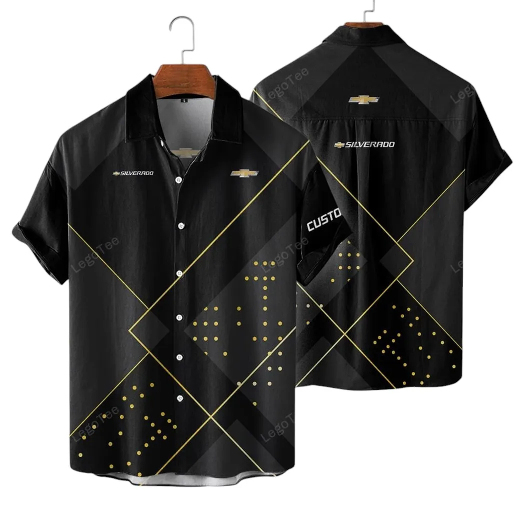Classic Car Lovers Gift Hawaiian Shirt, Button up Shirt All Over Print For Classic Car Lovers, Custom Name CAR11403032514