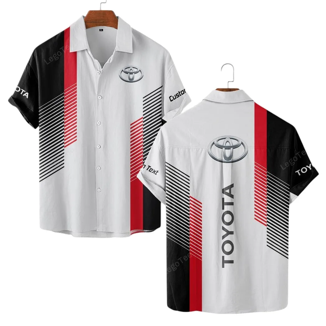 Classic Car Lovers Gift Hawaiian Shirt, Button up Shirt Exclusive Logo For Classic Car Lovers, Custom Name CAR10703122576