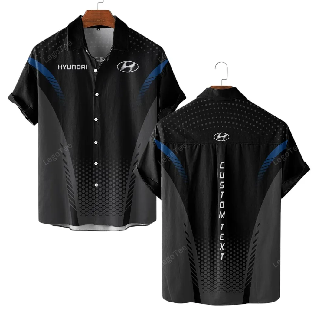 Classic Car Lovers Gift Hawaiian Shirt, Button up Shirt Exclusive Logo For Classic Car Lovers, Custom Name CAR10803122534