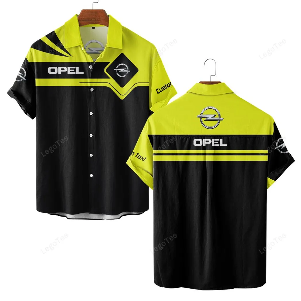 Classic Car Lovers Gift Hawaiian Shirt, Button up Shirt Exclusive Logo For Classic Car Lovers, Custom Name CAR9803032557