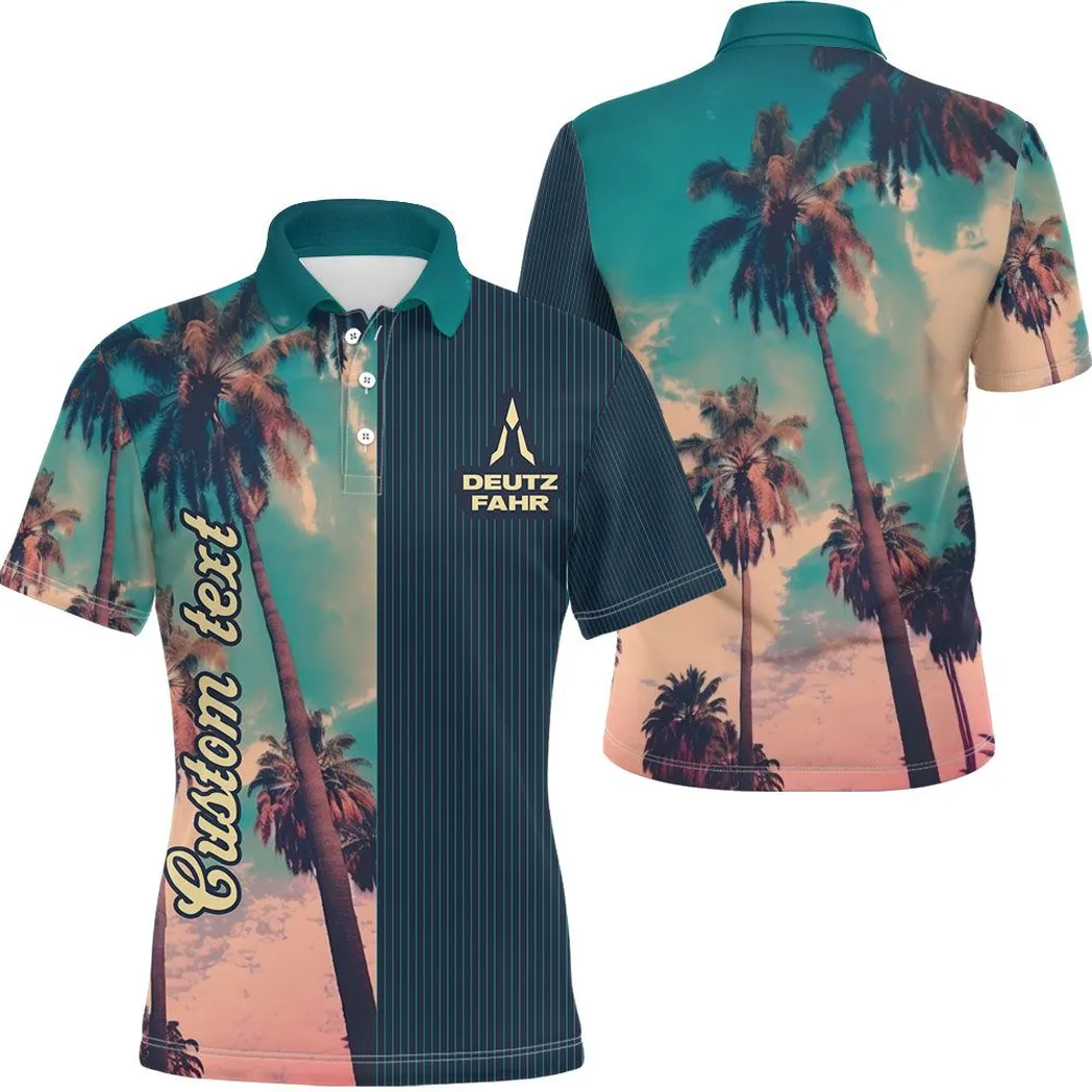 Classic Green Tractor Fans Gift Polo Shirt, Polo Shirt Vintage Style For Car Owners, Custom Name CAR431041625368