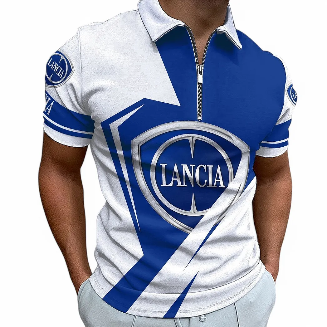 Classic Sedan Fans Gift Zipper Polo Shirt, Polo Shirt All Over Print For Classic Sedan Fan CAR68022125989