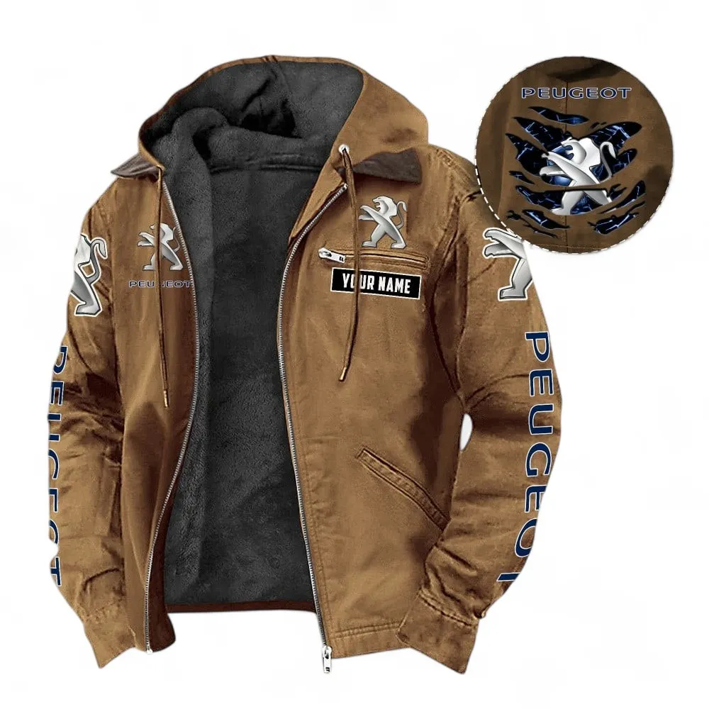 Compact Ride Fans Gift Hooded And Flannel Hoodie, Jacket Exclusive Logo For Car Lovers, Custom Name CAR391072125719-Camel
