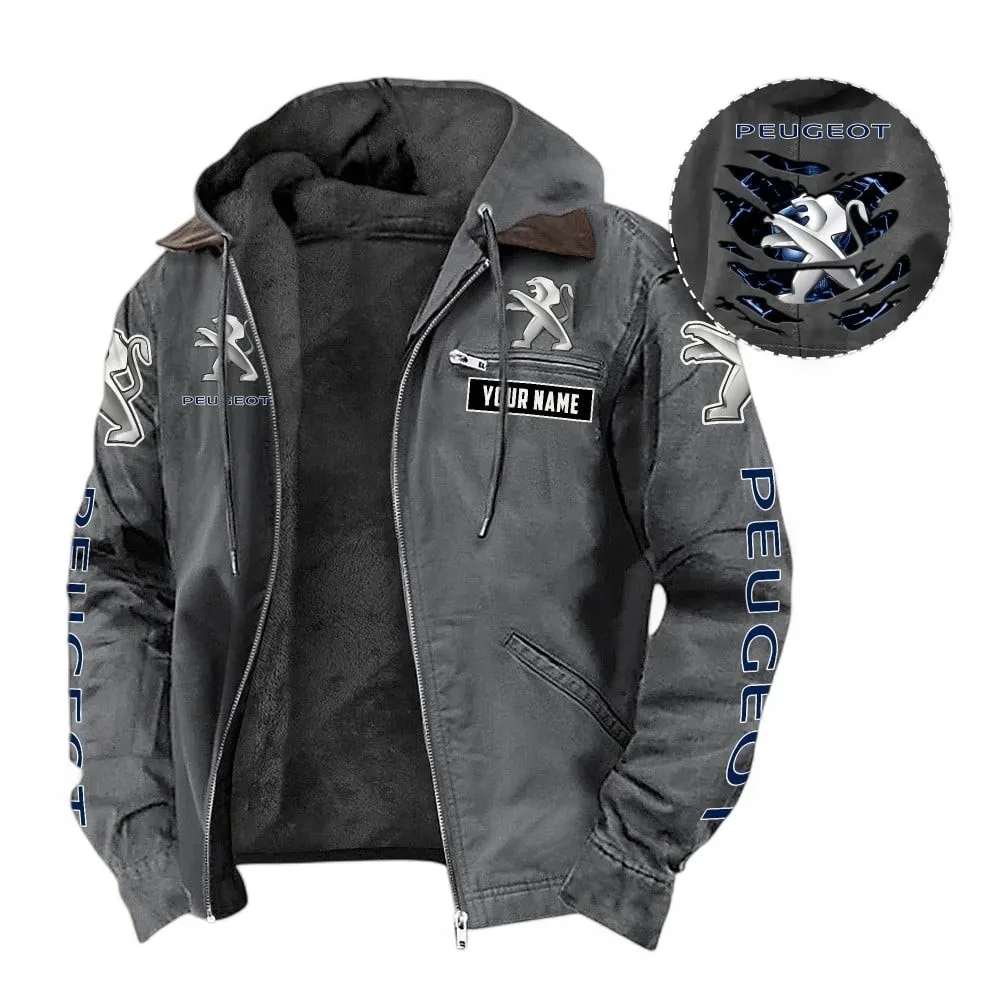 Compact Ride Fans Gift Hooded And Flannel Hoodie, Jacket Exclusive Logo For Car Lovers, Custom Name CAR391072125719-Gray