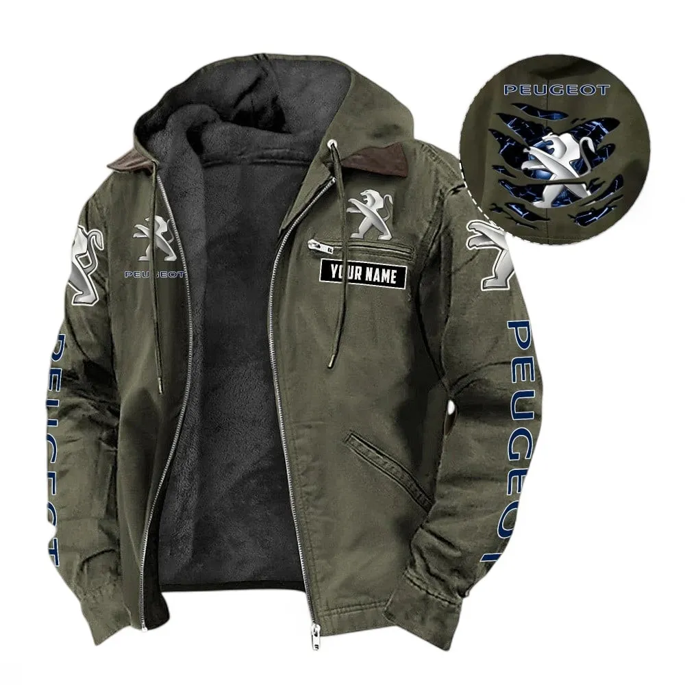 Compact Ride Fans Gift Hooded And Flannel Hoodie, Jacket Exclusive Logo For Car Lovers, Custom Name CAR391072125719-Green