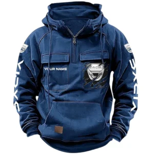 Adventure Car Hoodie Tactical Quarter Zip, Hoodie Exclusive Logo For Adventure Car Lovers CAR164022425138 - Dark Blue