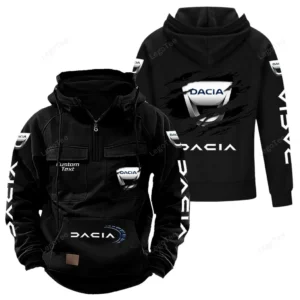 Adventure Car Hoodie Tactical Quarter Zip, Hoodie Exclusive Logo For Adventure Car Lovers - Black CAR122021425074-2