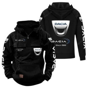 Adventure Car Hoodie Tactical Quarter Zip, Hoodie Exclusive Logo For Adventure Car Lovers - Black CAR96021425717-2