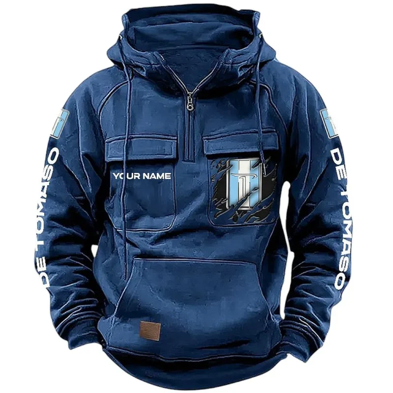 Supercar Hoodie Tactical Quarter Zip, Hoodie Exclusive Logo For Supercar Lovers CAR164022425151 - Dark Blue
