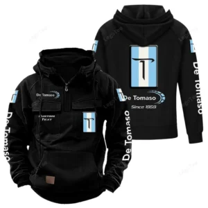 Supercar Hoodie Tactical Quarter Zip, Hoodie Exclusive Logo For Supercar Lovers - Black CAR96021425695-2