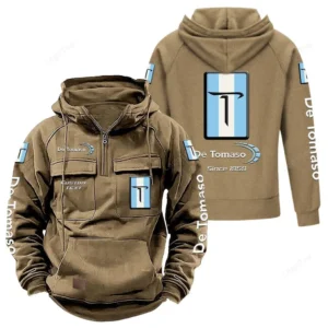 Supercar Hoodie Tactical Quarter Zip, Hoodie Exclusive Logo For Supercar Lovers - Khaki CAR96021425695-4