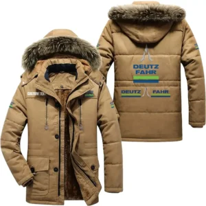 Tractor Parka hoodie, Coat with Hood Exclusive Logo For Car Motorcycles Lovers CAR7002082079 - Khaki
