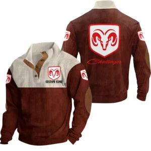 Supercar Men's Stand Up Collar Base Shirt, Collar Hoodie Exclusive Logo For Car Motorcycles Fans CAR20012060 - Red