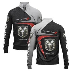 Muscle Auto Quarter-Zip Sweatshirt, All Over Print Sweatshirt For Muscle Auto Lovers CAR11603032520