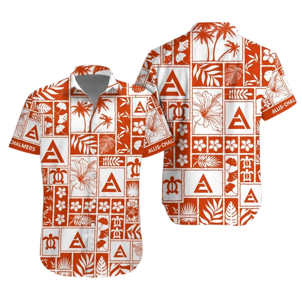 Farm Tractor Fans Gift Hawaiian Shirt, Button up Shirt All Over Print For Farm Tractor Lovers CAR35021425091-1