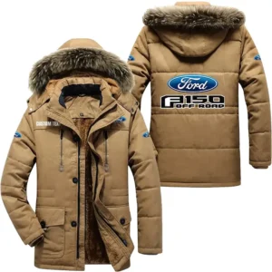 Vintage Car Parka hoodie, Coat with Hood Exclusive Logo For Car Motorcycles Lovers CAR7002082092 - Khaki