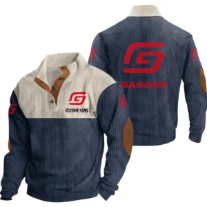 Truck Men's Stand Up Collar Base Shirt, Collar Hoodie Exclusive Logo For Car Motorcycles Fans CAR20012076 - Navy Blue