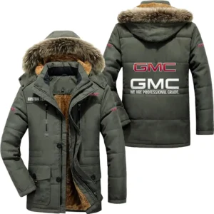 Trucks Parka hoodie, Coat with Hood Exclusive Logo For Car Motorcycles Lovers CAR7002082104 - Army Green