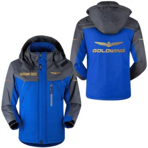 Motorcycles Outdoor Charging Suit, Exclusive Logo Fleece Truckket For Car Fans HFLJ0112312054 - Blue