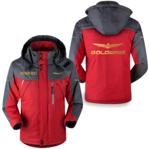 Motorcycles Outdoor Charging Suit, Exclusive Logo Fleece Truckket For Car Fans HFLJ0112312054 - Red