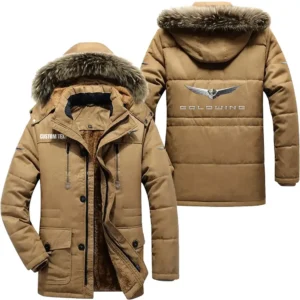 Motorcycles Parka hoodie, Coat with Hood Exclusive Logo For Car Motorcycles Lovers CAR7002082105 - Khaki
