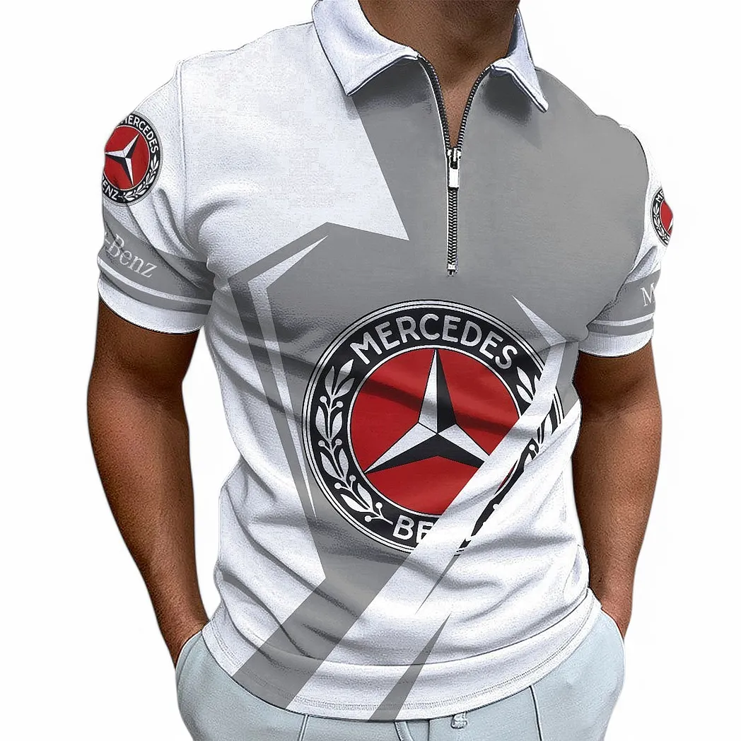 High-Class Car Fans Gift Zipper Polo Shirt, Polo Shirt All Over Print For High-Class Car Fan CAR68022125926
