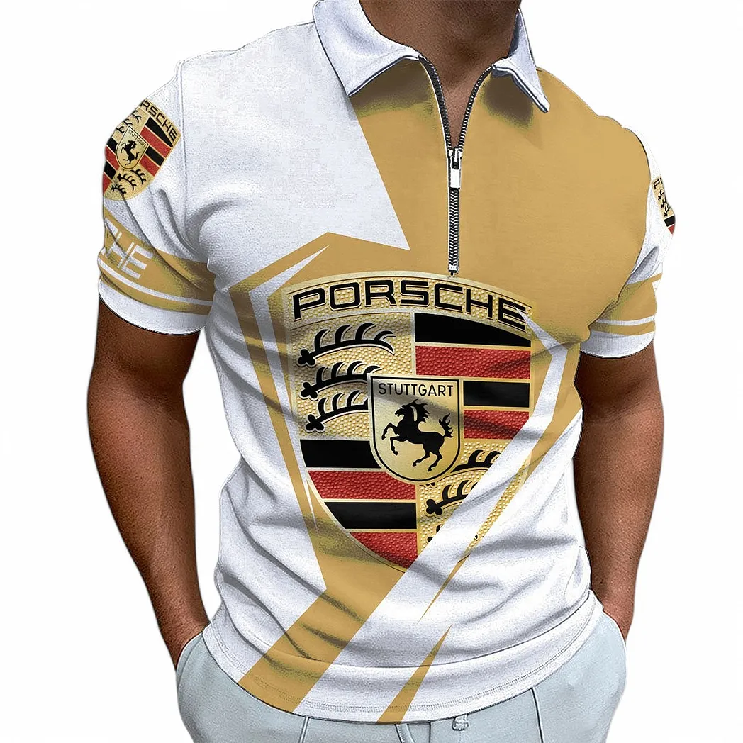 High-Speed Cars Fans Gift Zipper Polo Shirt, Polo Shirt All Over Print For High-Speed Cars Fan CAR68022125914