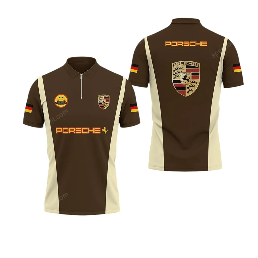 High-Speed Cars Fans Gift Zipper Polo Shirt, Shirt Exclusive Logo For High-Speed Cars Lovers CAR93031025328